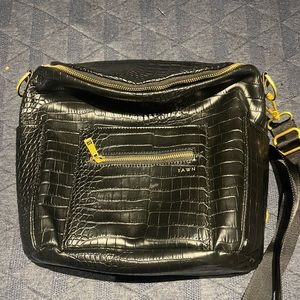 Mini Fawn Design Diaper Backpack/Shoulder Bag